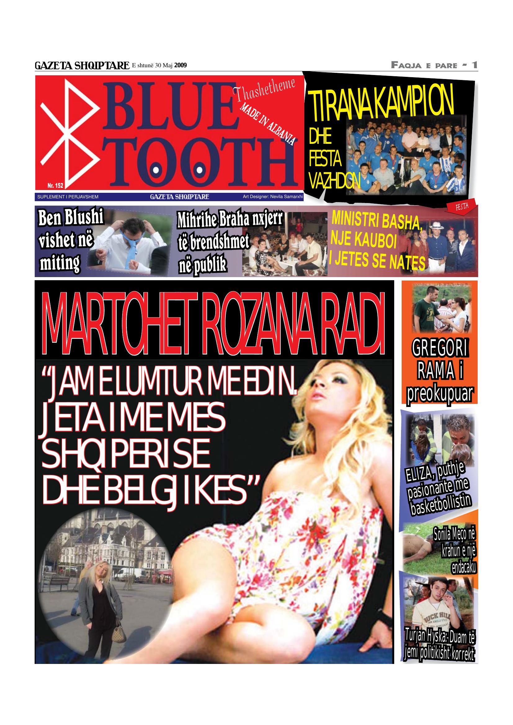 Gazeta Shqiptare 2009-05-30